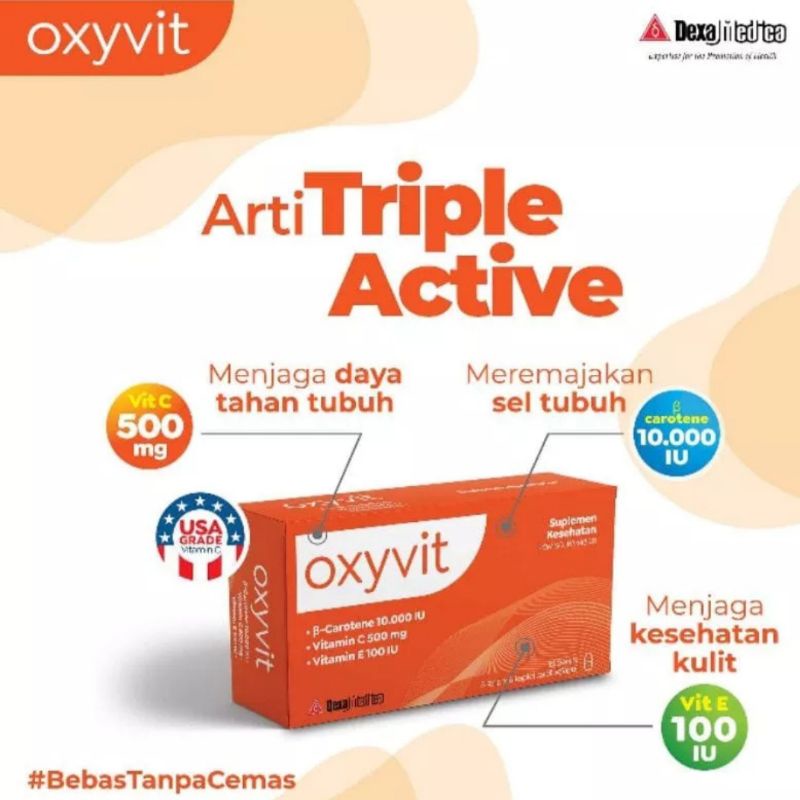 Jual Oxyvit Vitamin C Membantu Daya Tahan Tubuh Shopee Indonesia