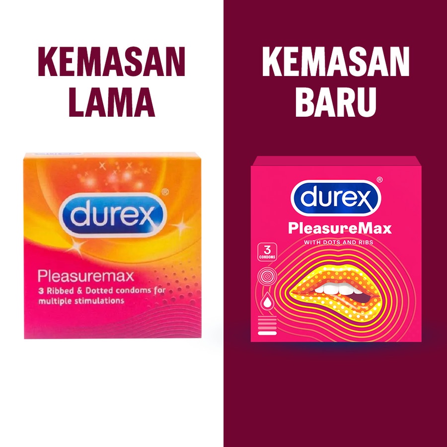 Jual Kondom Durex Pleasuremax Tekstur Garis Bintik Gerigi Dotted