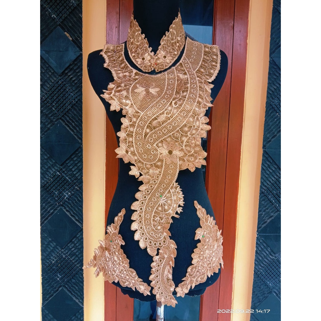 Jual Tercantik Renda Bordir Sandra Kebaya Pengantin Renda Kebaya