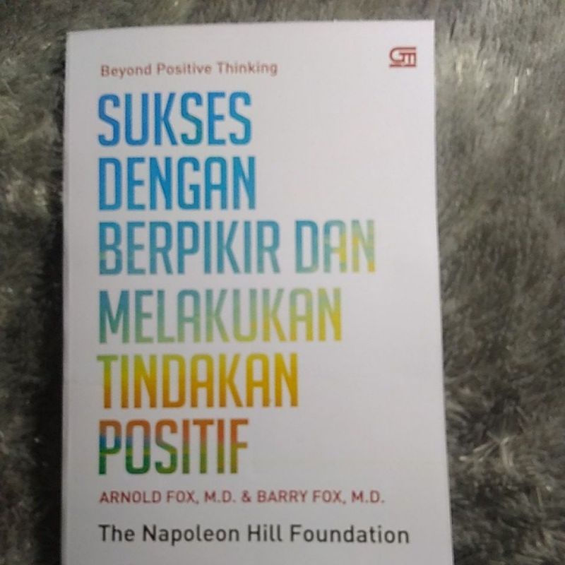 Jual Buku Beyond Positif Thinking Sukses Dengan Berpikir Dan Melakukan