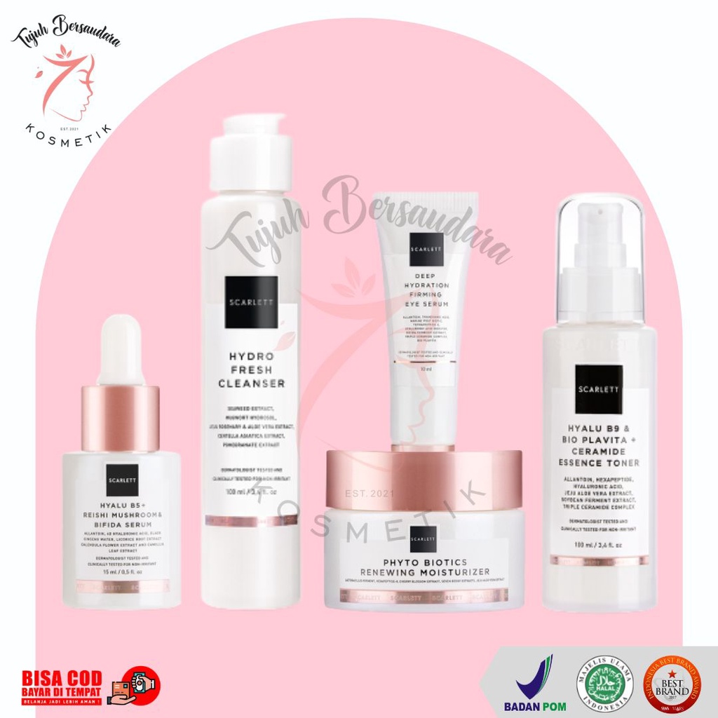 Jual Scarlett Whitening Age Delay Series Hydro Fresh Cleanser