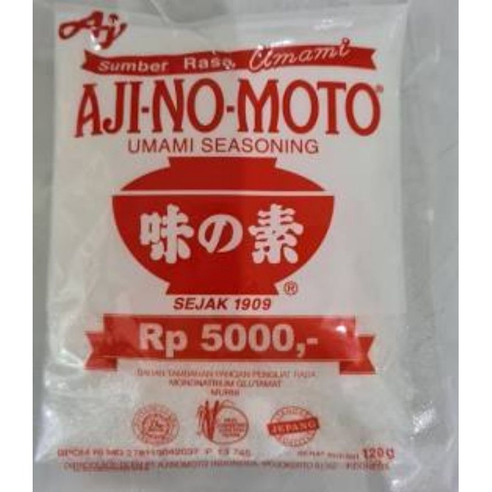 Jual Penyedap Rasa Ajinomoto 120 Gram Shopee Indonesia