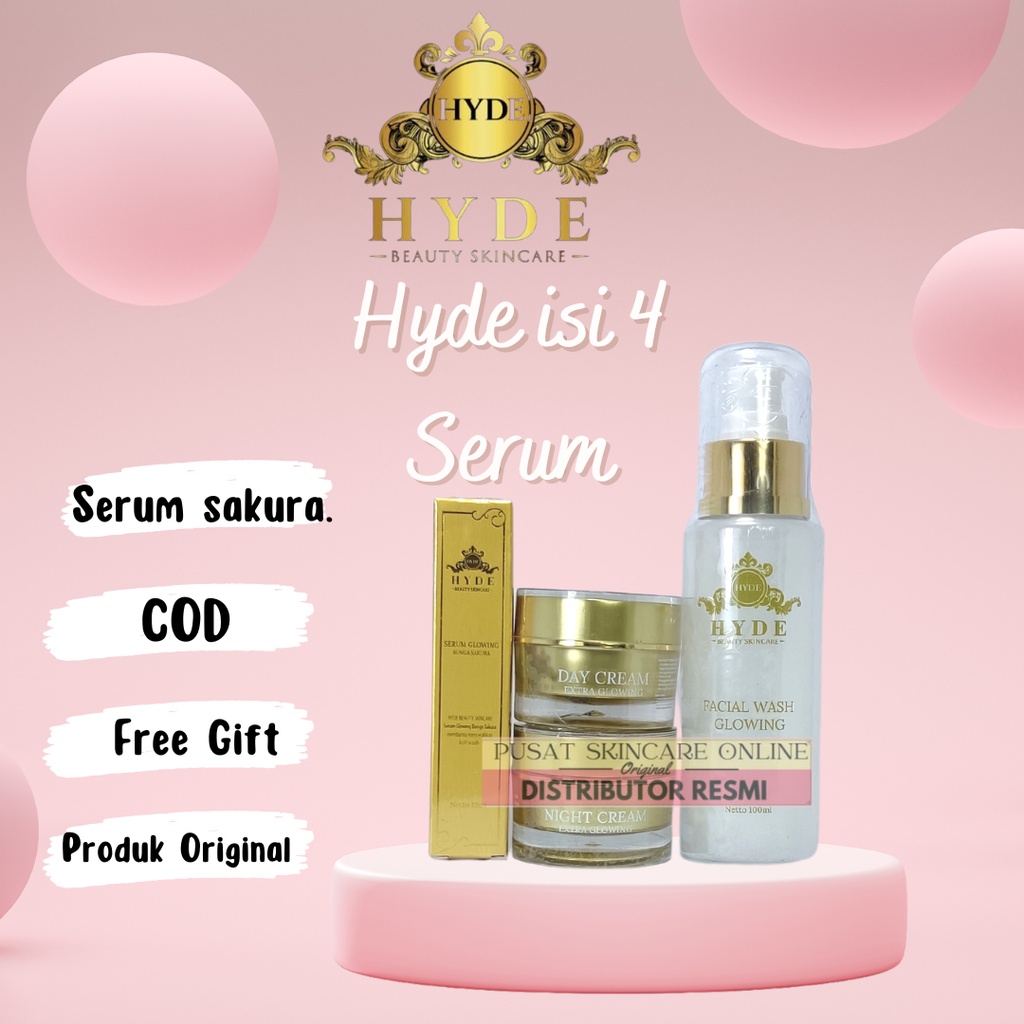 Jual Hyde Beauty Skincare Isi 4 Serum Lemon Sakura Original Bpom