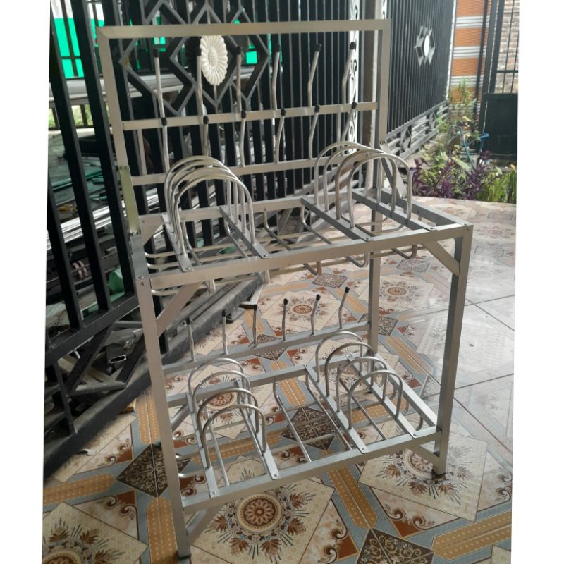 Jual Rak Piring Meja Susun Aluminium Shopee Indonesia