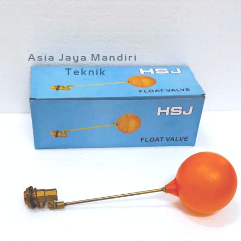 Jual PELAMPUNG BOLA TANGKI AIR OTOMATIS KUNINGAN 3 4 INCHI HSJ FLOAT