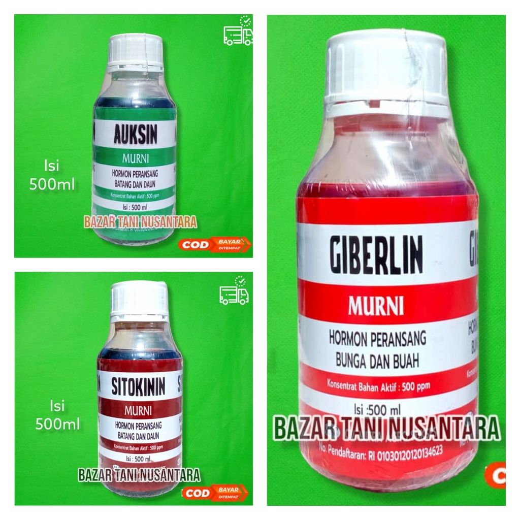 Jual Sitokinin Auksin Giberlin Paclobutrasol Ml Hormon Perangsang