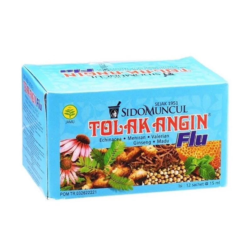 Jual TOLAK ANGIN CAIR FLU 1 DOS ISI 12 SACHET Shopee Indonesia