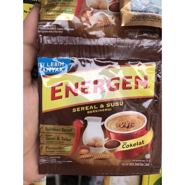 Jual Energen Sereal Rasa Cokelat Bandung Shopee Indonesia