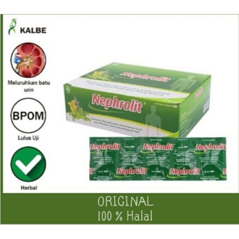 Jual Box Nephrolit Herba Kapsul Obat Herbal Batu Ginjal Perlancar