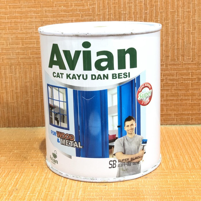 Jual Cat Kayu Besi Avian 1kg 1 Kg 0 9L Cet Minyak Kusen Kaleng Kecil