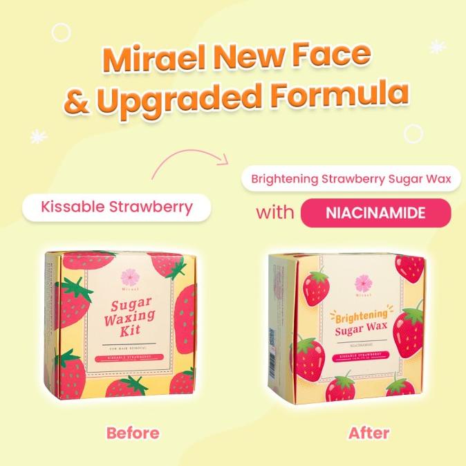 Jual Mirael Strawberry Sugarwaxingkit Shopee Indonesia