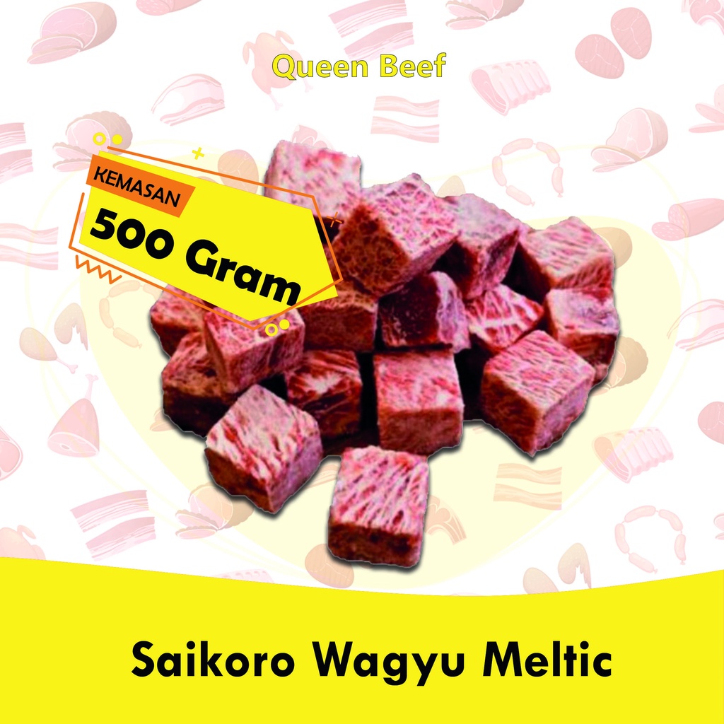 Jual Saikoro Wagyu Beef Meltique Cubes Gr Gr Daging Sapi