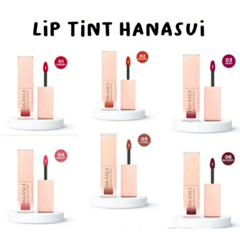 Jual BPOM HANASUI Tintdorable Stain Lip Tint Shopee Indonesia