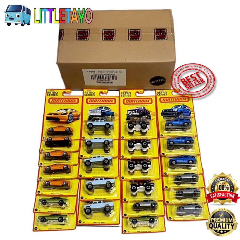 Jual Matchbox Retro Series Set Pcs Dus Segel Sni Pcs