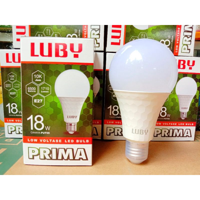 Jual Lampu Led Luby Prima W Cahaya Putih Shopee Indonesia