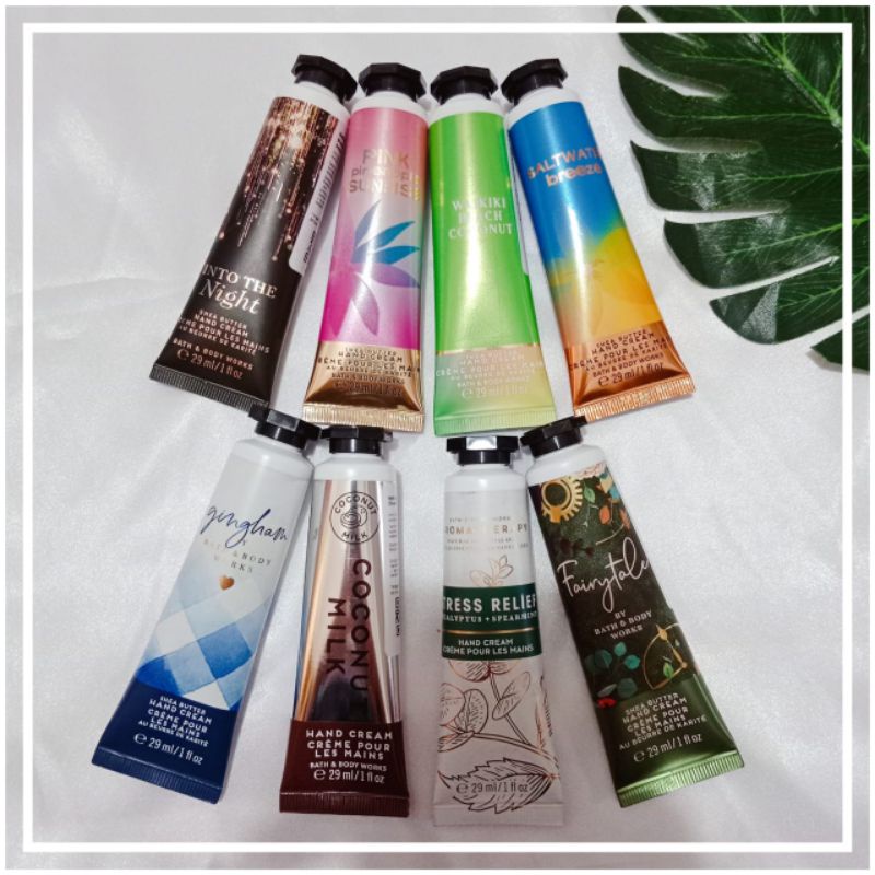 Jual Bath And Body Works Hand Cream 29 Ml Shopee Indonesia