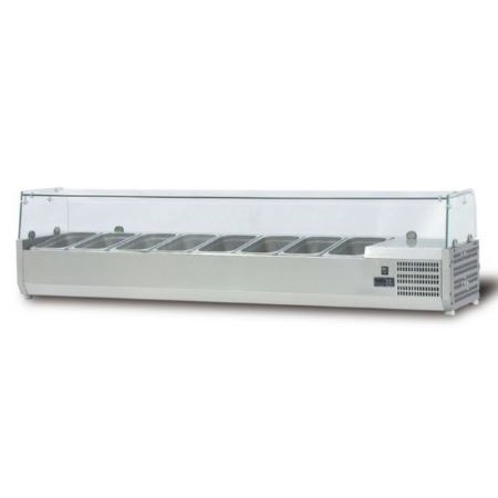 Jual FOMAC CTS VRX1800 Countertop Salad Case Chiller Pendingin Display