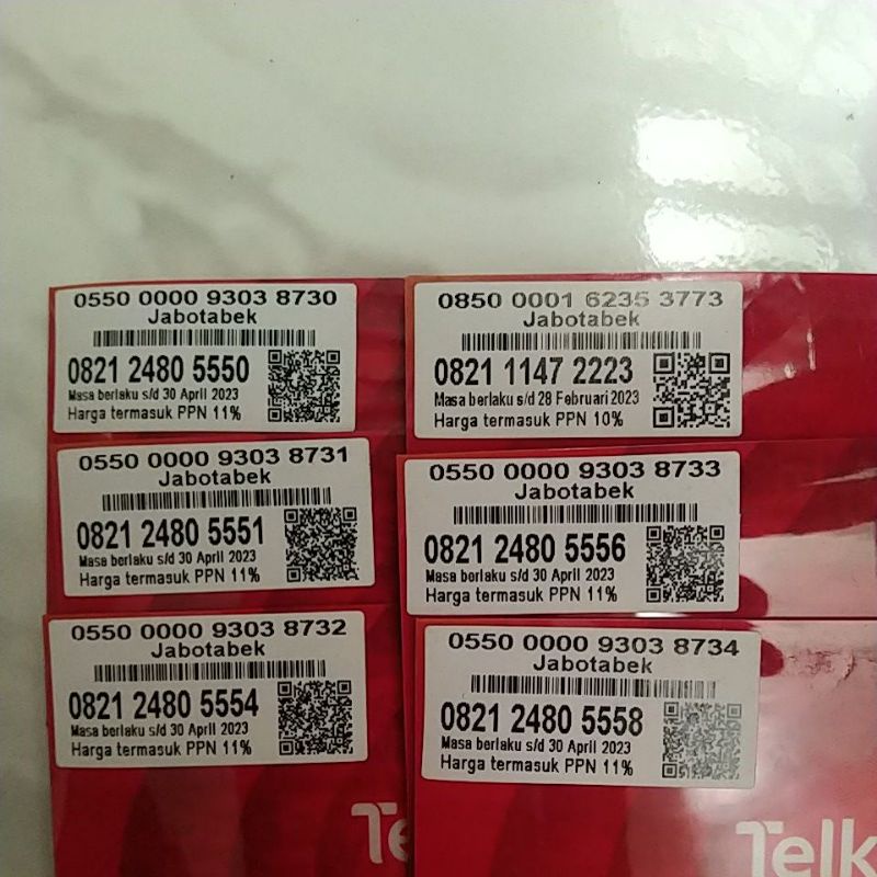 Jual Kartu Triple Nocan Cantik Simpati Telkomsel Shopee Indonesia