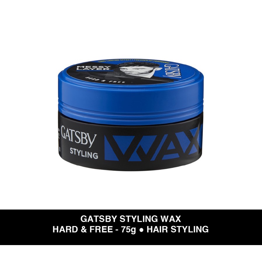 Jual GATSBY Styling Wax Hard Free 75g Shopee Indonesia