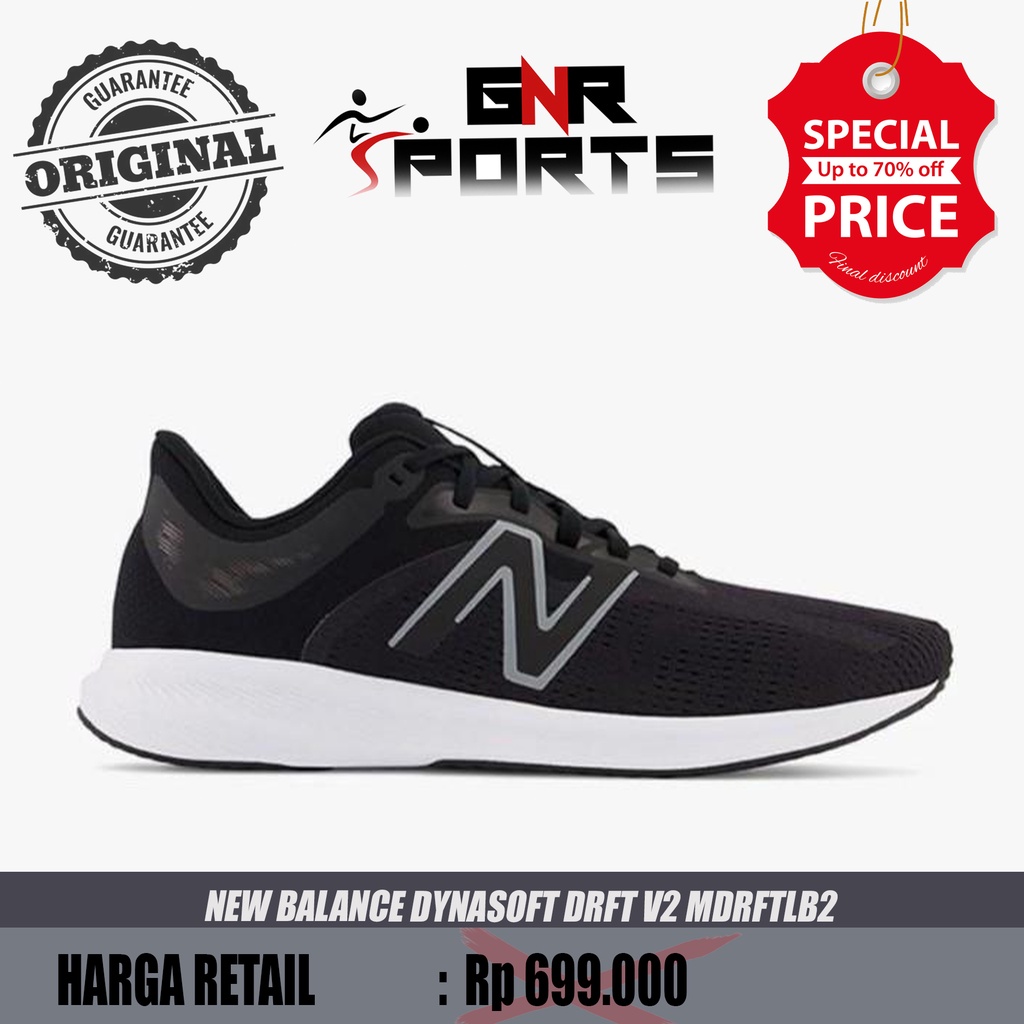 Jual Sepatu Lari New Balance DRFT V2 MDRFTLB2 Original 100 Shopee