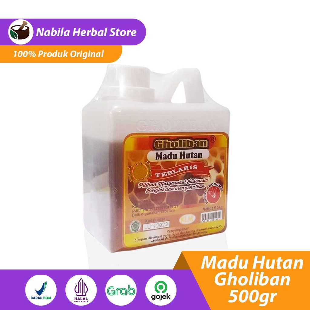 Jual Madu Hutan Gholiban Kalimantan KLM 500 Gram Original Shopee