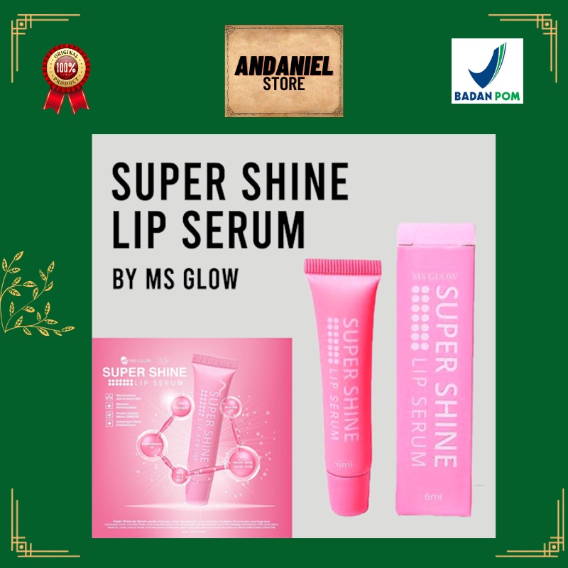 Jual Lip Serum Super Shine Lips Msglow Ms Glow Gloss Balm Cosmetic