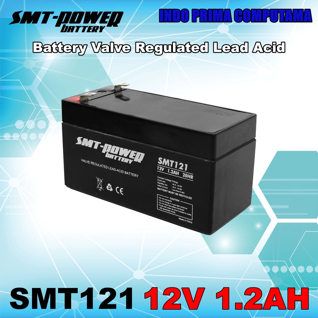 Jual Baterai Aki Kering Smt Power Smt Vrla V Ah Shopee