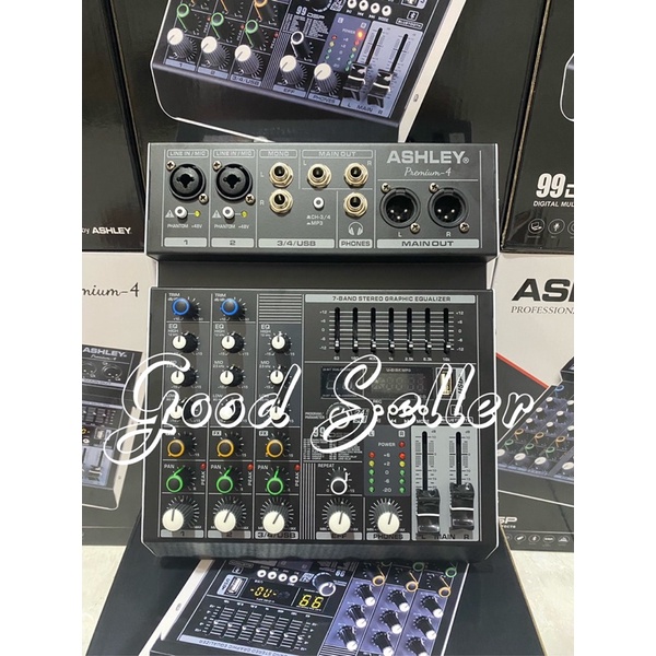 Jual Mixer Audio Ashley Premium4 Premium 4 PC Soundcard Effect Reverb