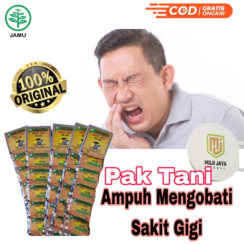 Jual Obat Sakit Gigi Pak Tani Shopee Indonesia