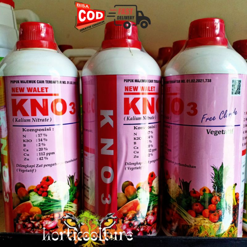 Jual Pupuk Kno Merah Liter Pupuk Majemuk Cair Kalium Nitrate