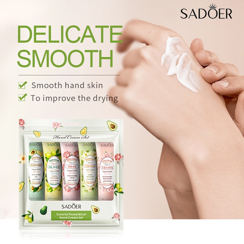 Jual Sadoer Hand Cream Lotion Krim Tangan Gr Pcs Set Moisturizing