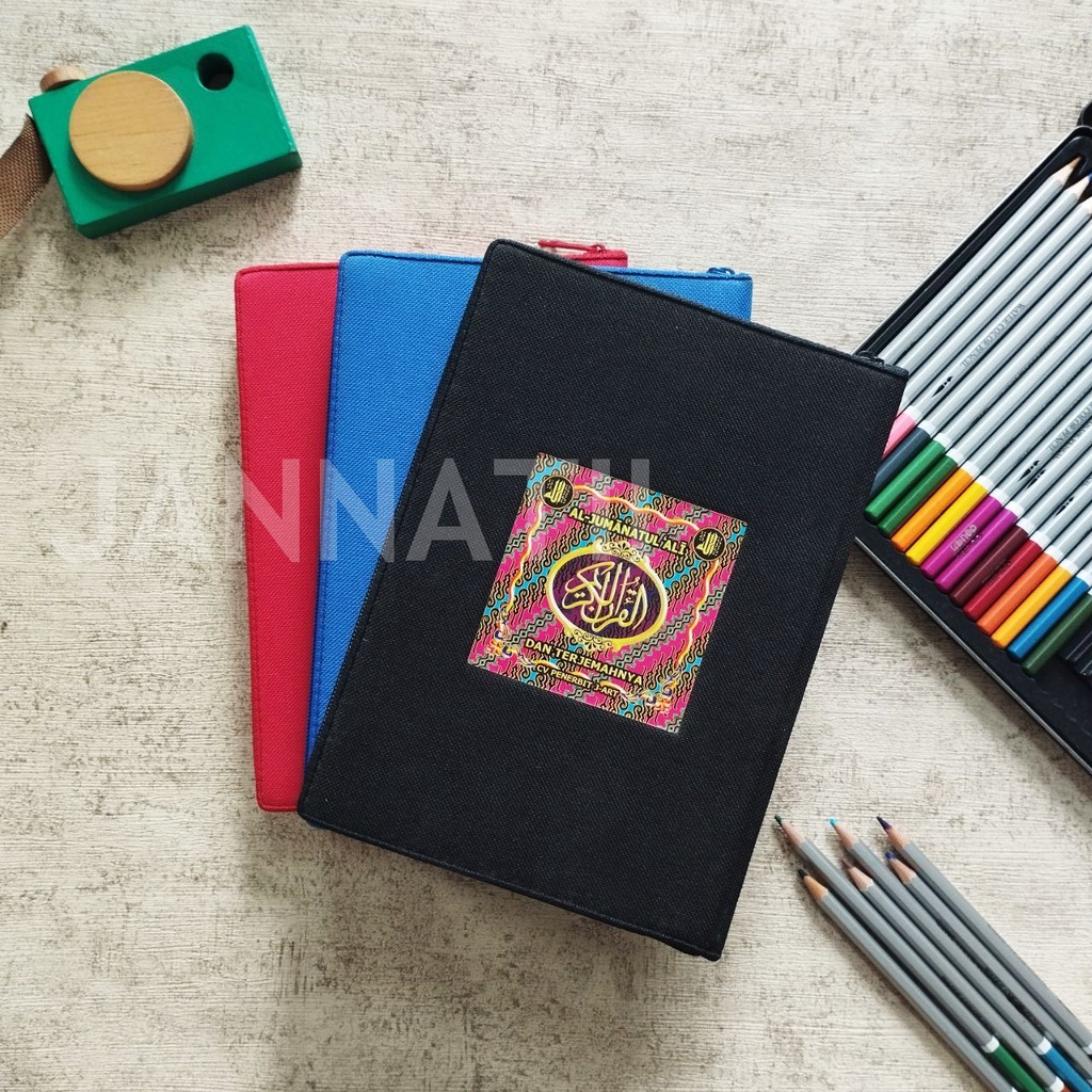 Jual Al Quran Al Jumanatul Ali Ukuran Sedang A5 Zipper J ART Bonus