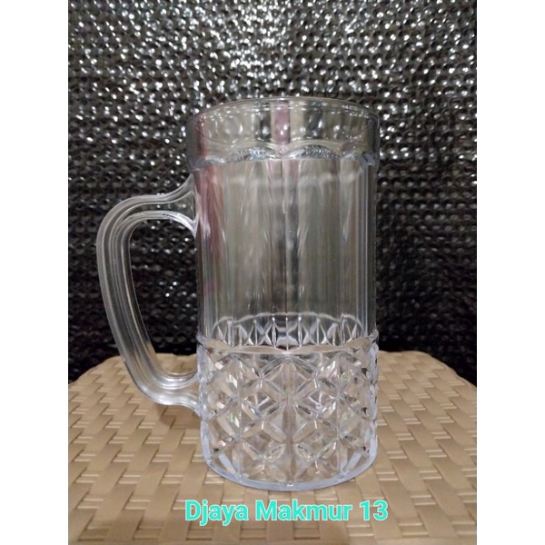 Jual Gelas Mug Plastik Besar Bening Transparan Cangkir Acrylic