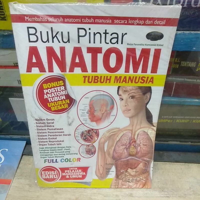 Jual Buku Pintar Anatomi Tubuh Manusia Isi Hitam Putih Shopee Indonesia