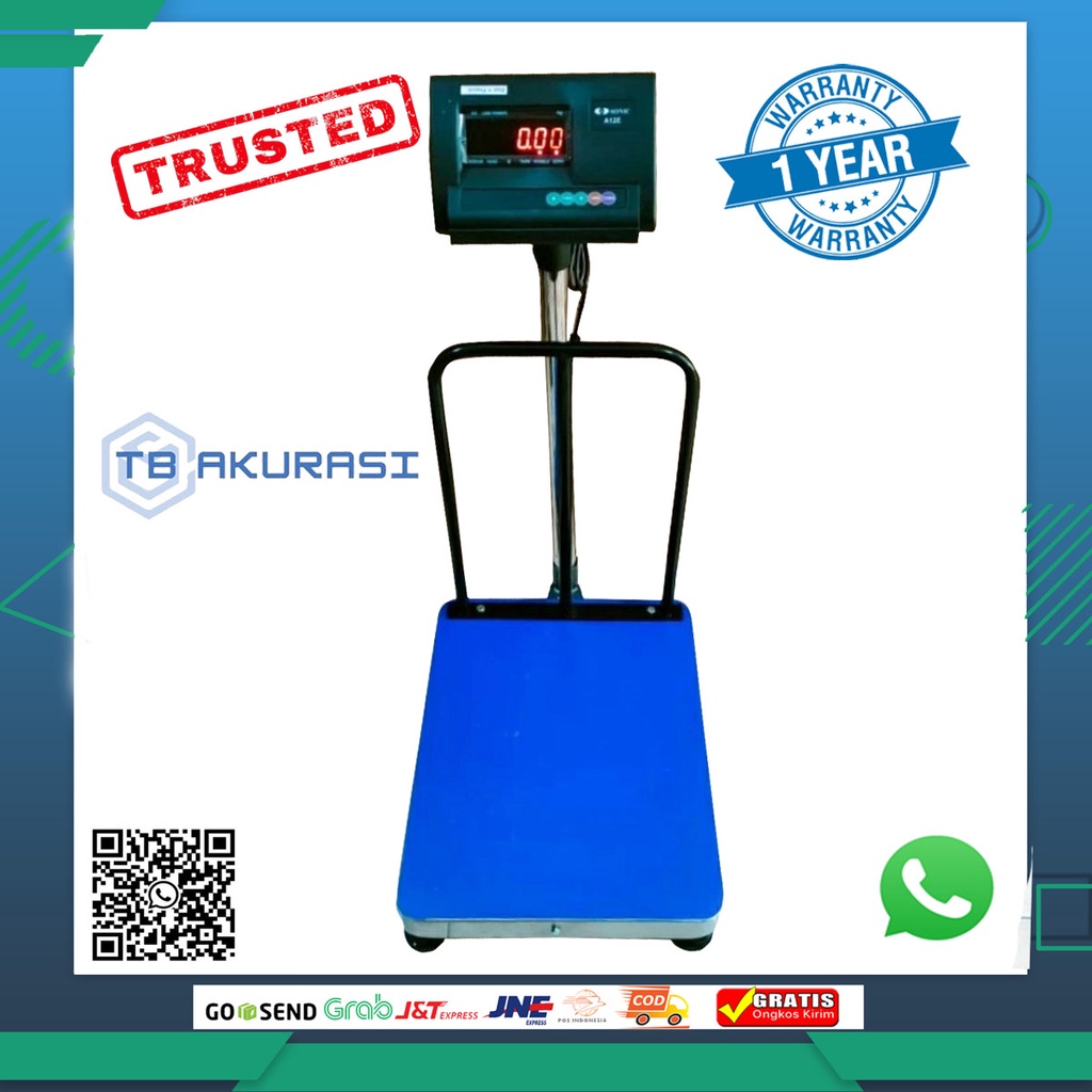 Jual Timbangan Barang 150kg 300 Kg Timbangan Digital Sonic A12e 150kg