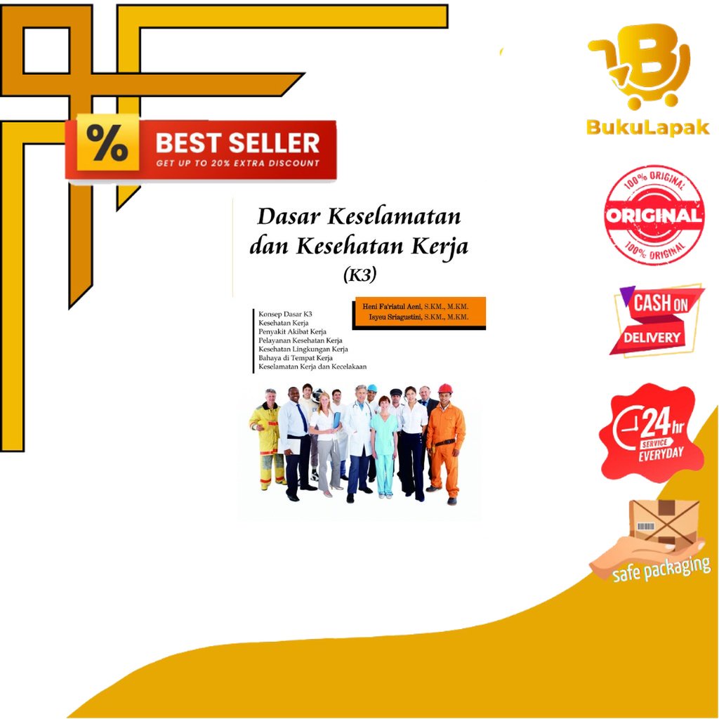 Jual Buku Kesehatan Dasar Keselamatan Dan Kesehatan Kerja Heni