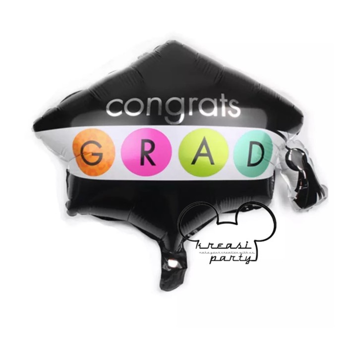 Jual Balon Wisuda Balon Foil Toga Wisuda 2 Balon Foil Graduation