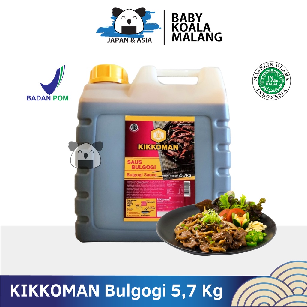 Jual Kikkoman Bulgogi Sauce Kg Halal Korean Sauce Shopee Indonesia