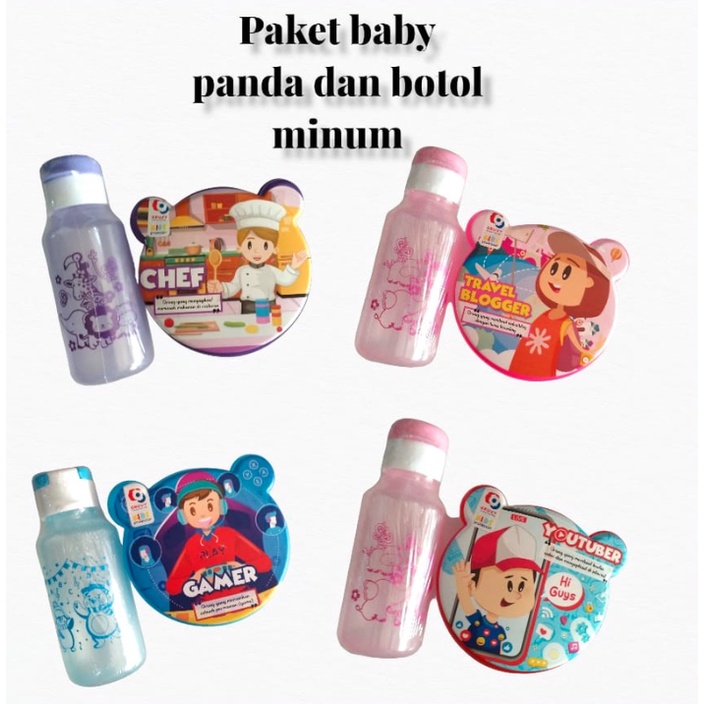 Jual Souvenir Ulang Tahun Paket Hemat Botol Takuma Tempat Makan Baby