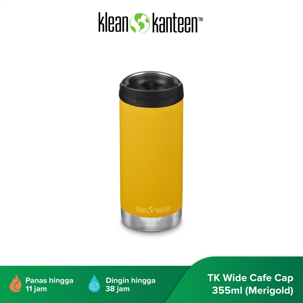 Jual Klean Kanteen Tk Wide W Cafe Cap Marigold Ml Tumbler Tahan