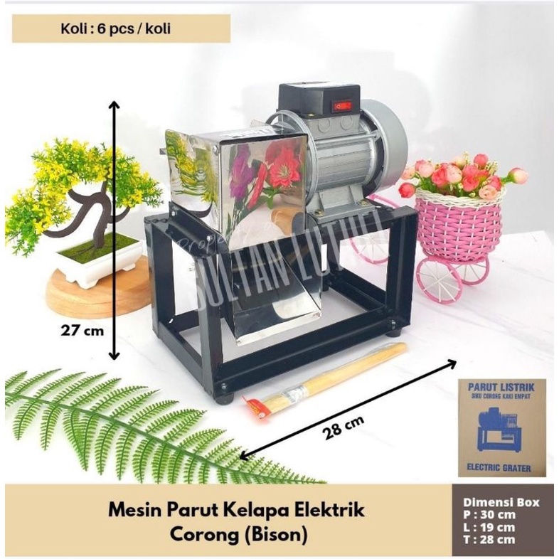 Jual 3kg Mesin Parut Kelapa Listrik Mini Serbaguna Parutan Kelapa