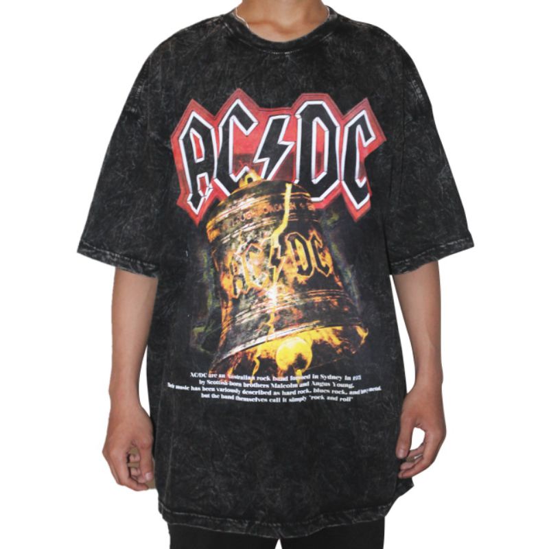 Jual Kaos Washing Oversize Acdc Shopee Indonesia