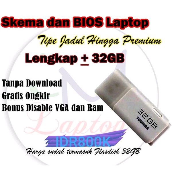 Jual Flashdisk Skema Dan Bios Laptop Shopee Indonesia