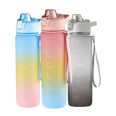 Jual Super Original BOTOL MINUM 1 LITER BOTOL MINUM RAINBOW KOREA VIRAL