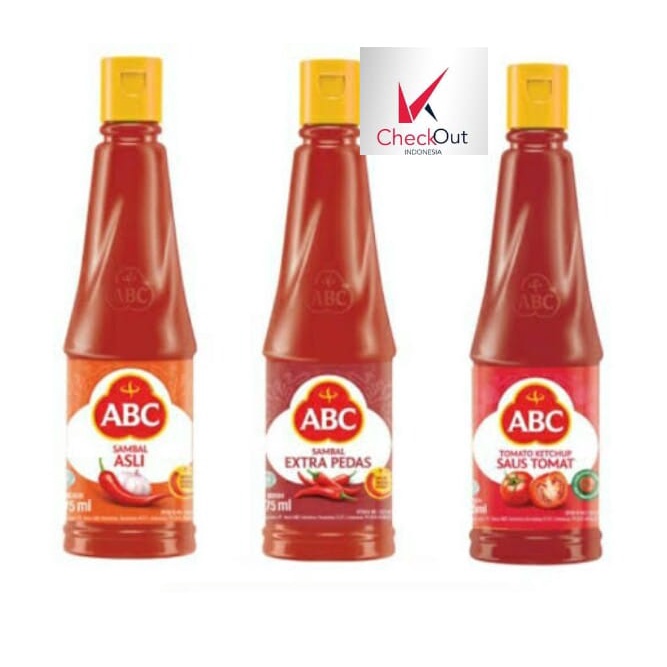 Jual ABC SAUS SAMBAL 275ml ABC SAUS TOMAT 275 Ml Shopee Indonesia