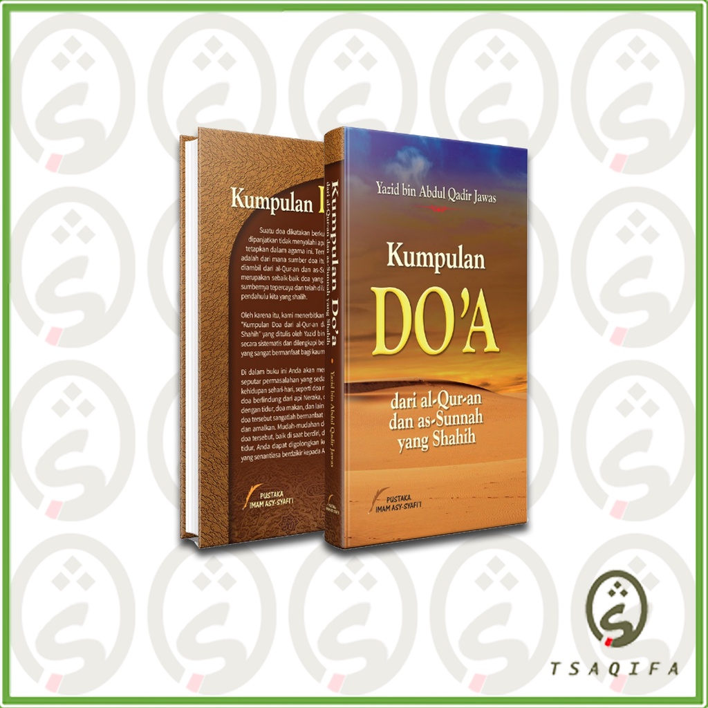 Jual Buku Kumpulan Doa Dari Al Quran Dan As Sunnah Yang Shahih Yazid