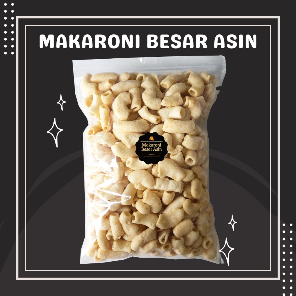 Jual Delish Snacks Makaroni Besar Asin Grosir Gr Snack Cemilan