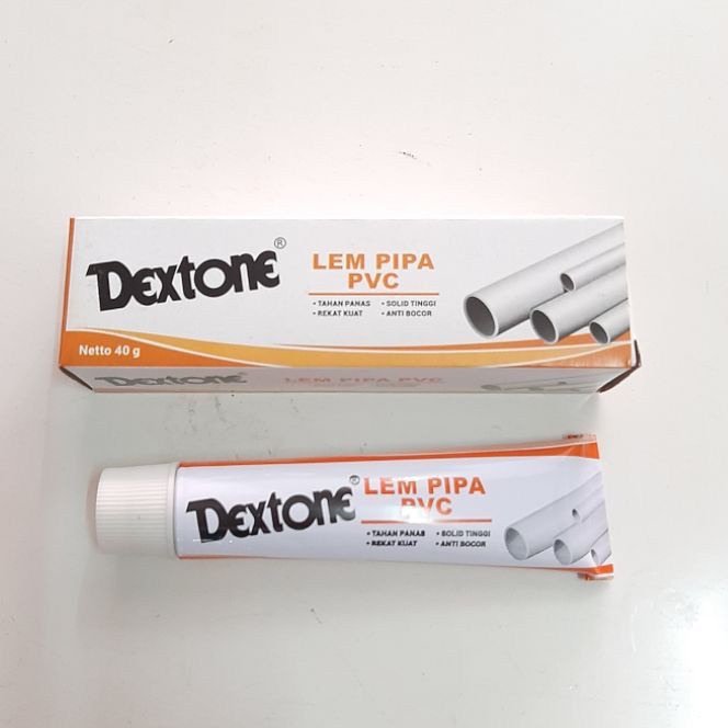 Jual Lem Pipa Dextone Kemasan Odol G Lem Pipa Lem Pralon Pvc Shopee