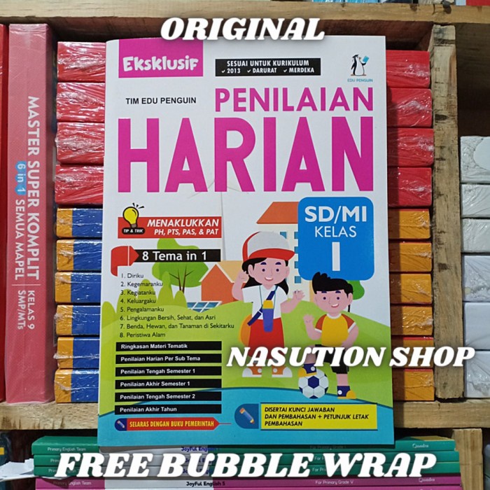 Jual Kumpulan Soal Buku Soal Eksklusif Penilaian Harian Kelas Sd Edu