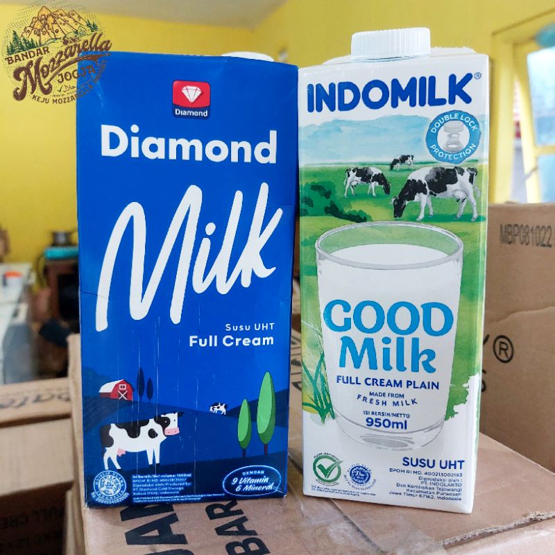 Jual Susu UHT Indomilk 1 Liter Diamond 1Liter Shopee Indonesia